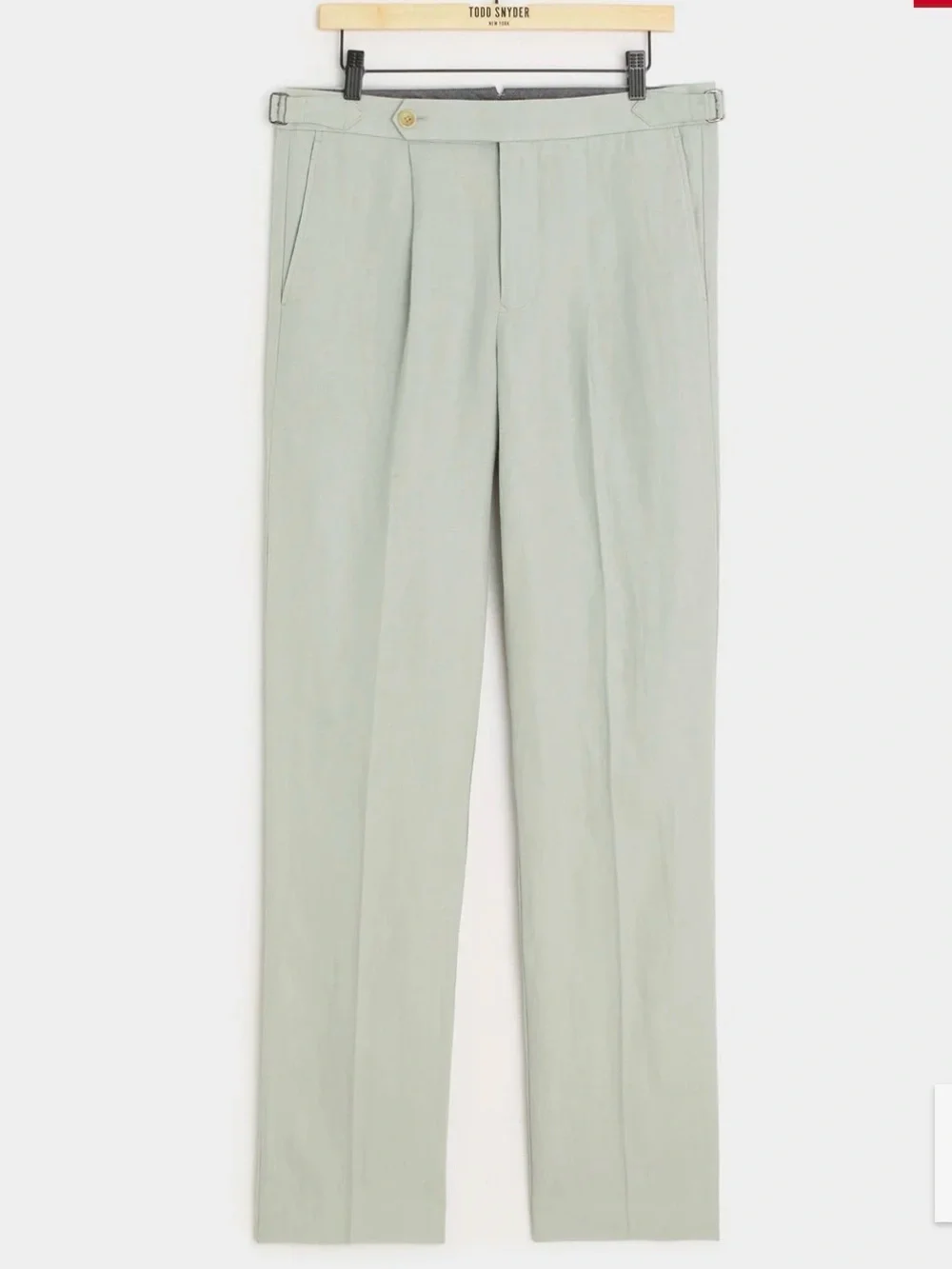 Todd Snyder Irish Linen Side Tab Trouser NWT